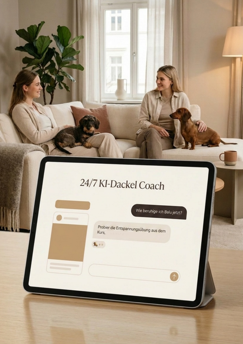 24/7 KI Dackel-Coach
