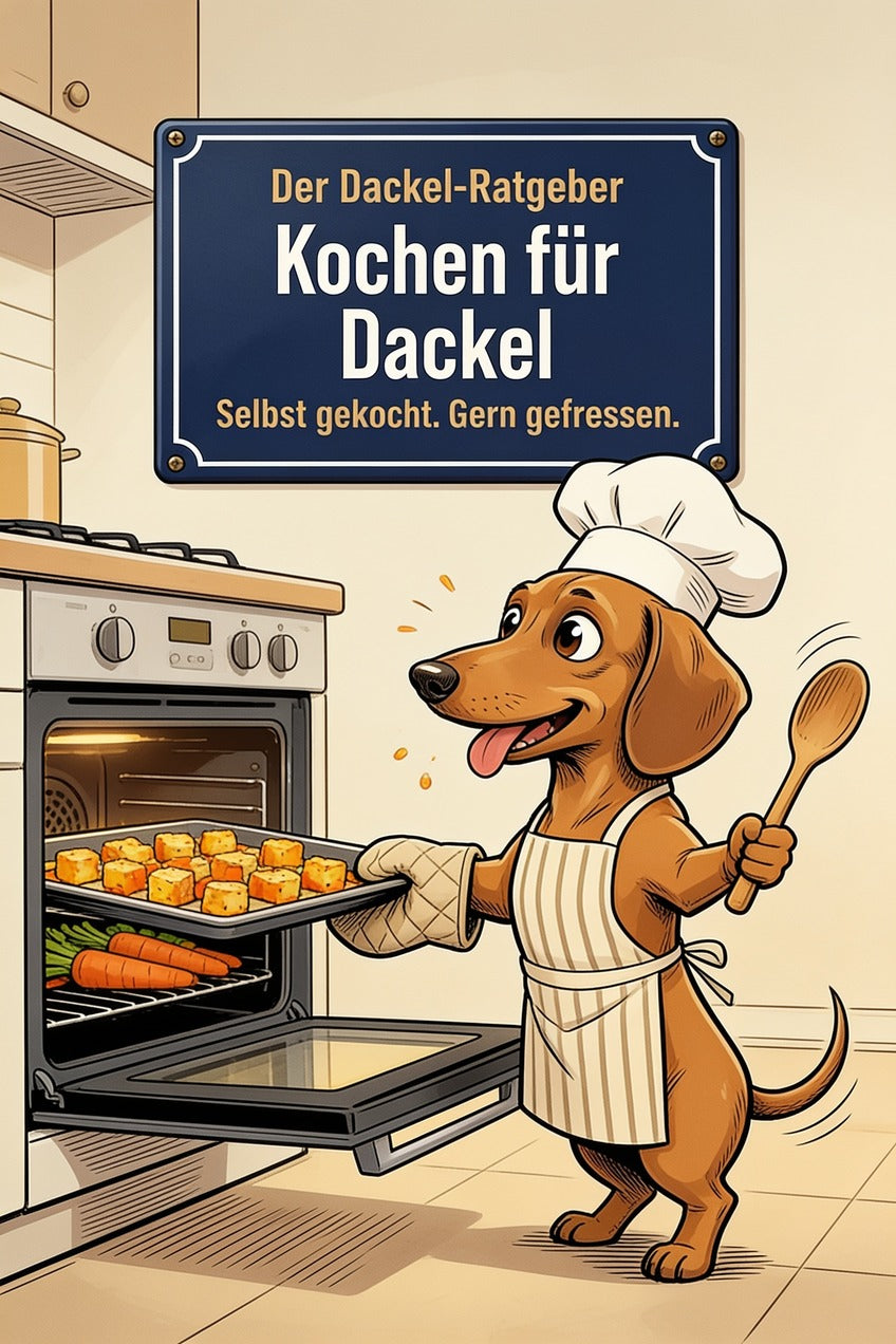 Kochen für Dackel – Dackelratgeber Cover