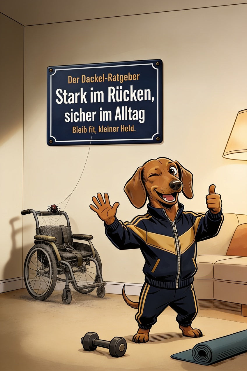 Stark im Rücken, sicher im Alltag – Dackelratgeber Cover